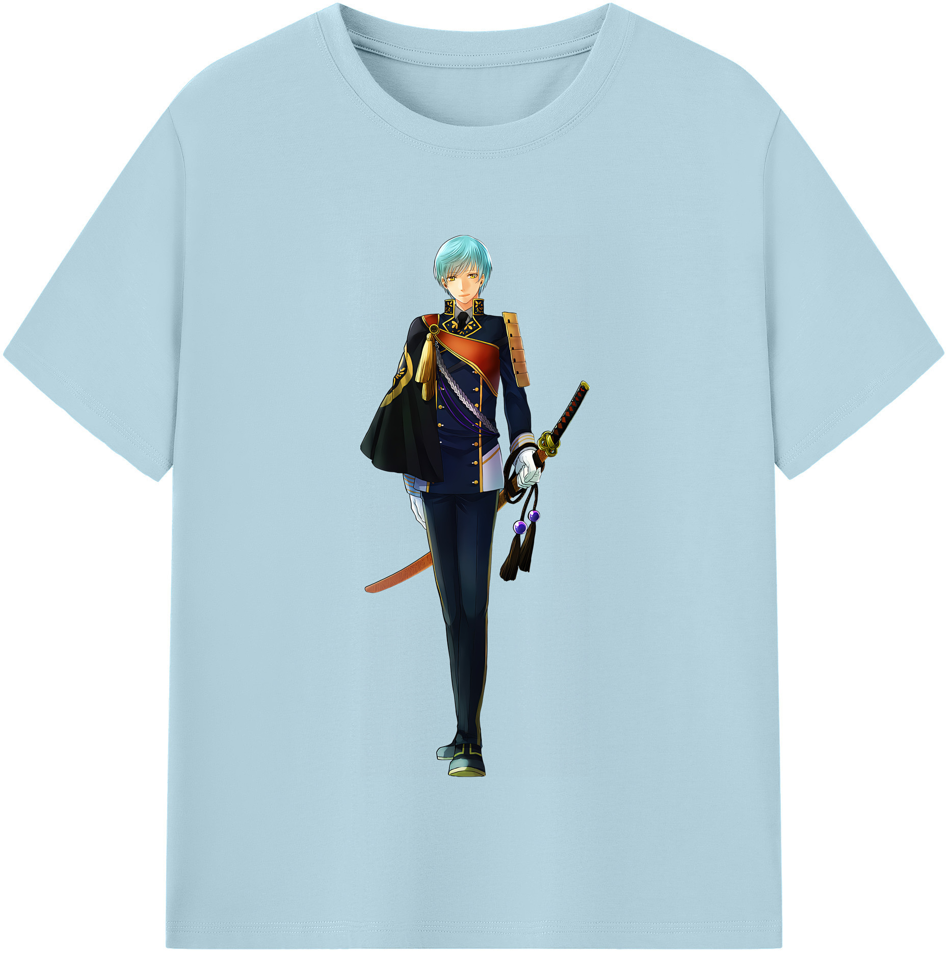 （画像用） 刀剣乱舞 Touken Ranbu 綿100％半袖Tシャツ（フロントプリント）